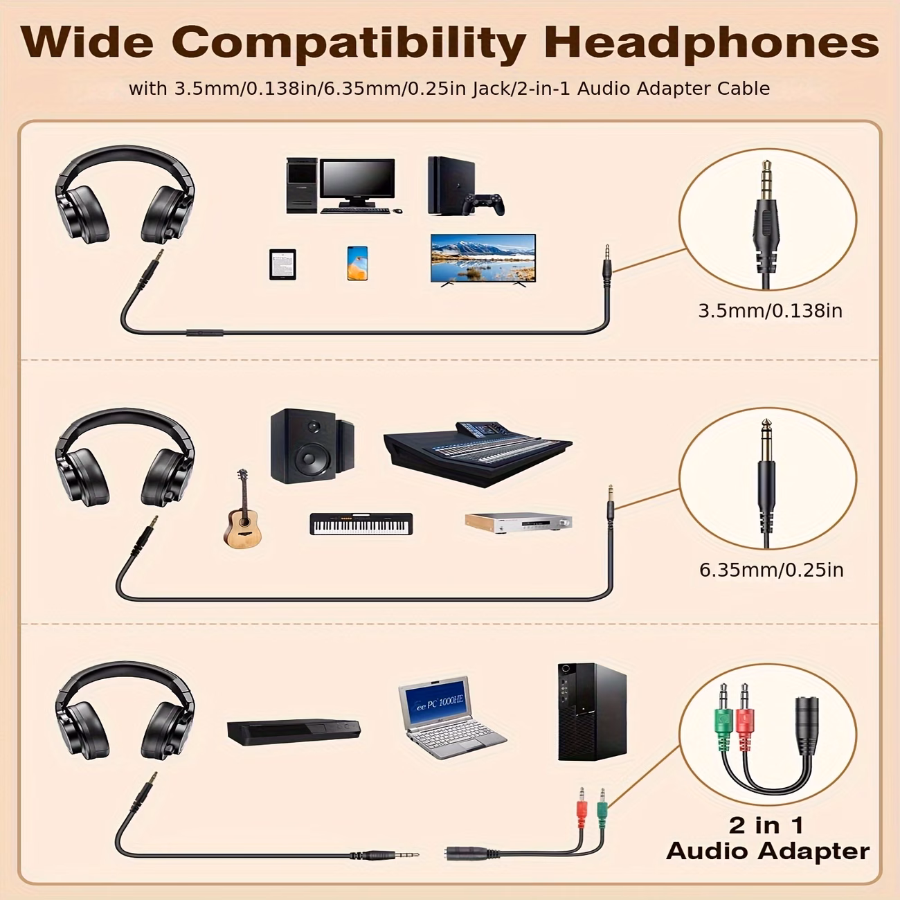 Casque de Studio Professionnel Filaire – Image 4