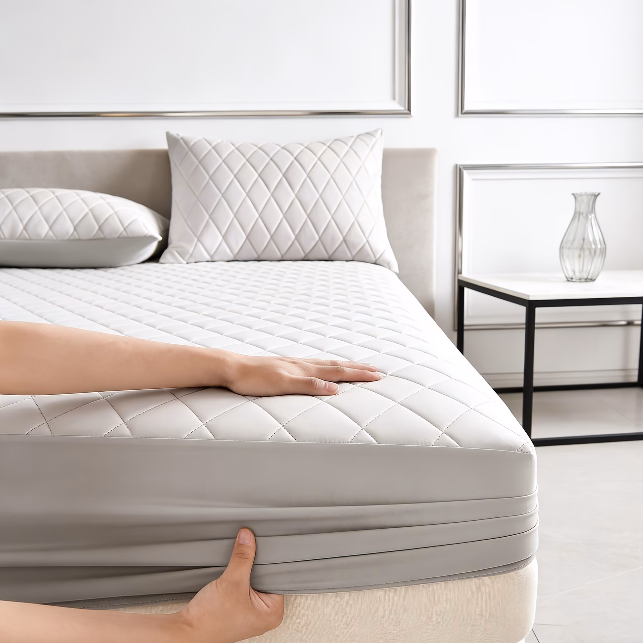 1 pièce Protège-matelas imperméable – Image 3